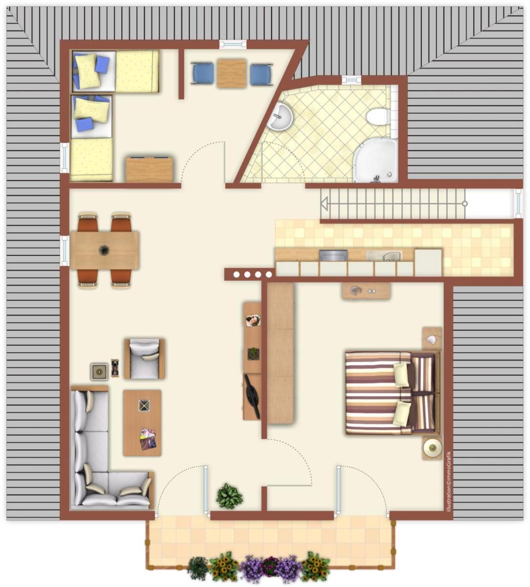 Strandhaus/strandbar Apartment Rostock